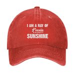 I'm A Freaking Ray Of Sunshine Cap