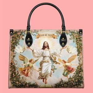 In God We Trust Leather Bag