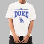 Jayson Tatum Wearing Blue Devils Duke Shirt