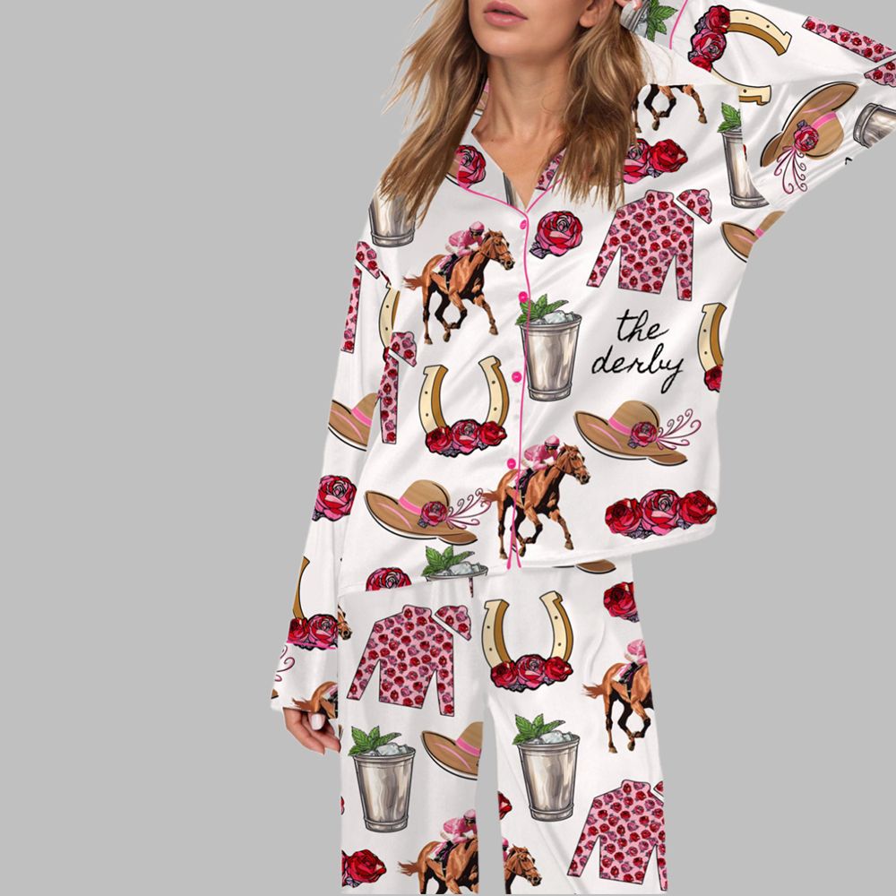 Kentucky Derby Party Pajama Set 2 Kentucky Derby Party Pajama Set 2