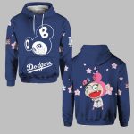 LA Dodgers Takashi Murakami World Tour Tokyo Series Blue Hoodie