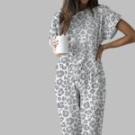 Leopard Casual Pajama Set