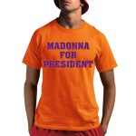 Lisa Rinna Wearing Madonna For President Shirt