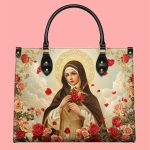 Little Flower Elegance Leather Bag