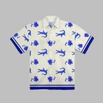 Lochlan Alligator Shirt White Lotus