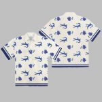 Lochlan Ratliff The White Lotus Crocodile Flower Shirt