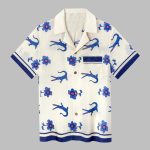 Lochlan Wearing The White Lotus Shirt