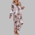 Lone Leopard Long Sleeve Pajama Set