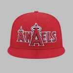 Los Angeles Anaels Baseball Hat Overlap 2025