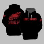 Love Hurts Eagles Hoodie Shirt