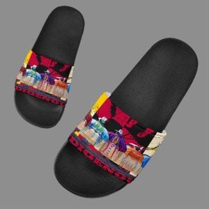Native American Indigenous Slide Sandals
