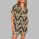 Mardi Gras Print Pajama Set