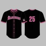 Mariners Pink At the Park Jersey 2025 Giveaway