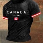 Men's Canada EST 1867 Print T-Shirt