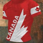 Men's Canada Hockey Print Shirt