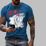 Men's FDT Printed Casual T-Shirt