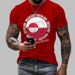 Men's Greenland Not For Sale Printed Casual Round Neck T-shirt