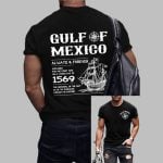 Men's Gulf Of Mexico Always And Forever Printed Round Neck Shirt