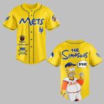 Mets The Simpsons 2025 Baseball Jersey