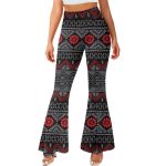 Native American High Flared Slit Pants