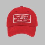 No Kings In America Since 1776 Print Hat