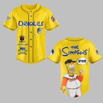 Orioles The Simpsons 2025 Baseball Jersey