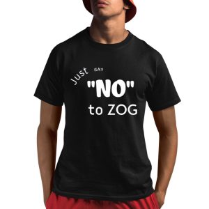 Lilly Wearing Just Say No To Zog Shirt 1 1