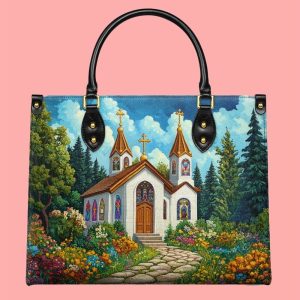 Path To Faith Leather Bag