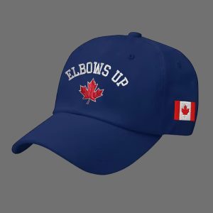 Elbows Up Flag Canada Hat