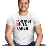 Peter Shankman Wearing Foxtrot Delta Tango Shirt