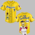 Phillies The Simpsons 2025 Baseball Jersey