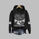 Protect Our National Parks Defund DOGE Parks Not Profits Printed Hoodie