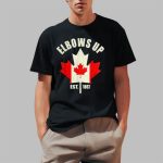 Proud Canadian Strong Elbows Up Canada Est 1867 Shirt
