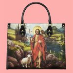 Saint John The Baptist Shepherd Leather Bag