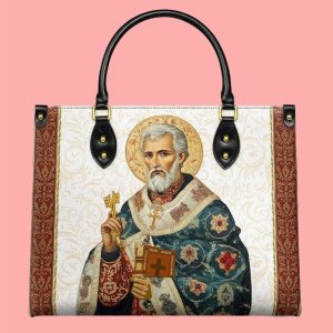 Saint Peter Reverence Leather Bag