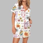 She Is Mom Coquette Mother's Day Gift Pajama Set