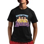 Snowtime Lakers Funny Showtime Lakers Shirt