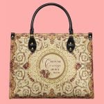 Strength In Grace Leather Bag