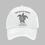 The Gulf Of Mexico Est. 1550 Until The End Stay Salty And Resist Printed Baseball Hat