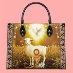 The Lamb Of Redemption Leather Bag