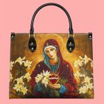The Lily Of Purity Leather Bag