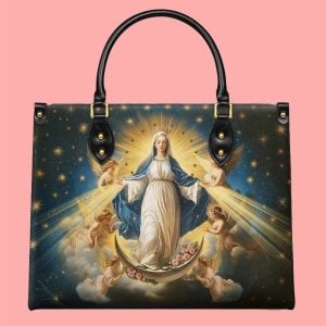The Queen Of Heaven Leather Bag