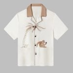 The White Lotus Monkey Business Cabana Hawaiian Shirt