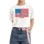 Tom Macdonald Wearing Can't Cancel All Of Us Shirt