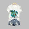 Turtle Earth Day Is Every Day Print V Neck T Shirt 3