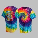UCLA Honors The Late Bill Walton Tie Dye Baseball Jersey