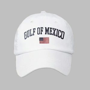 Gulf Of Mexico Printed Flag Hat