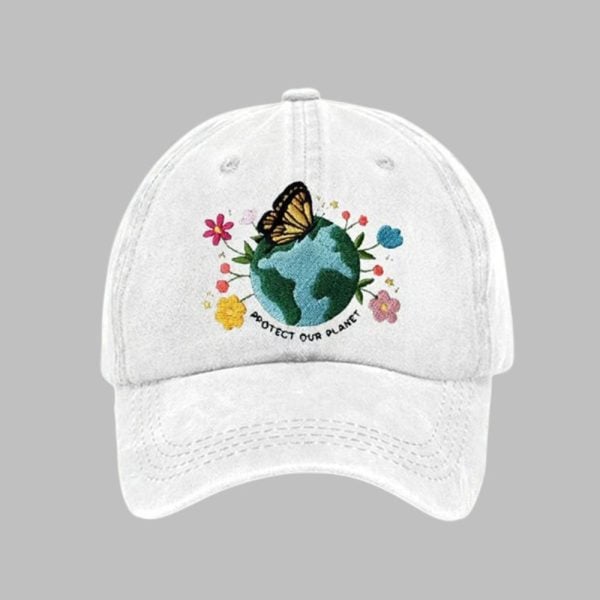 Unisex Earth Day Protect Our Planet Print Hat 1
