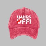 Unisex Hands Off Protest Print Hat