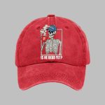 Unisex Is He Dead Yet Print Hat